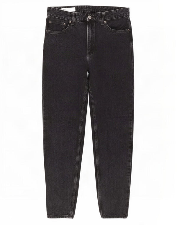 Zara Mens Tapered Jeans EU 38 Pequeno W30 L28 Algodão Cinza