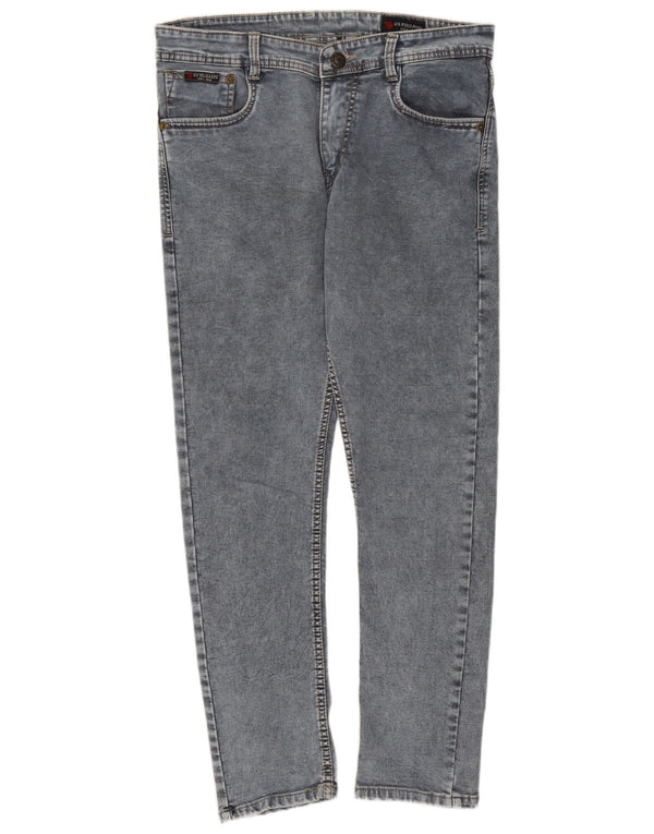 US Polo Assn. Jeans Slim Masculino W34 L28 Cinza