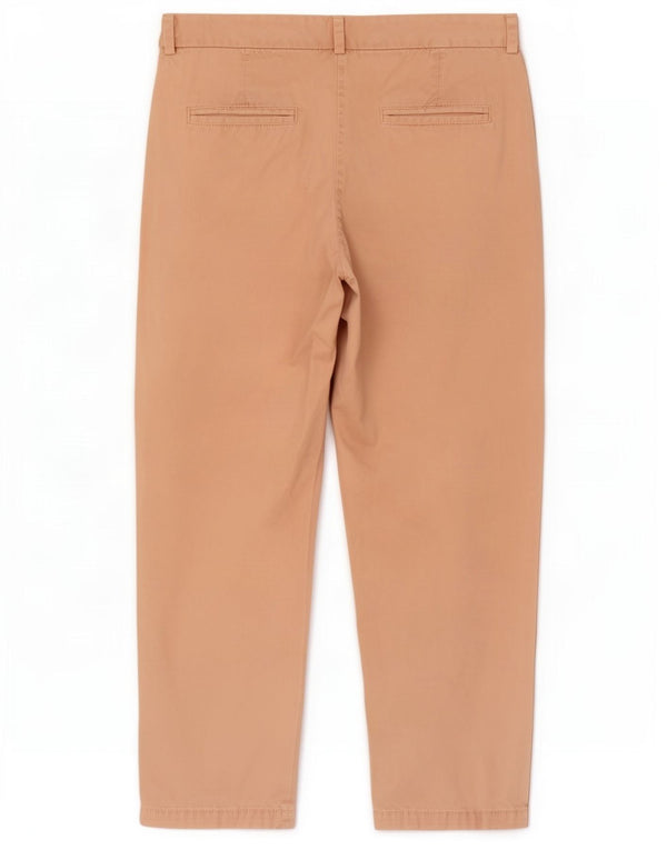 Calça Chino Cônica Feminina Marks & Spencer Reino Unido 18 XL W36 L26 Algodão Rosa