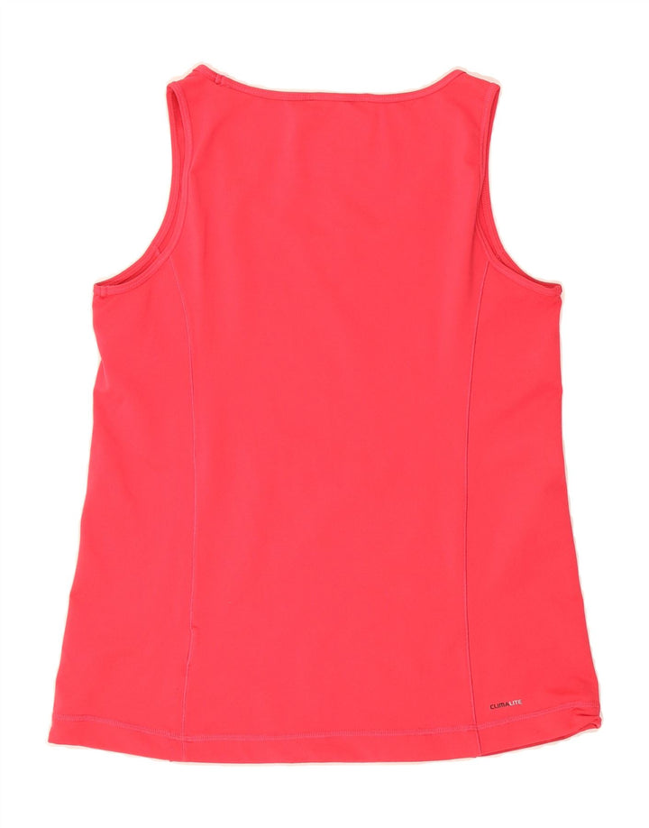 ADIDAS Womens Climalite Vest Top UK 14 Large Pink Vintage Adidas and Second-Hand Adidas from Messina Hembry 