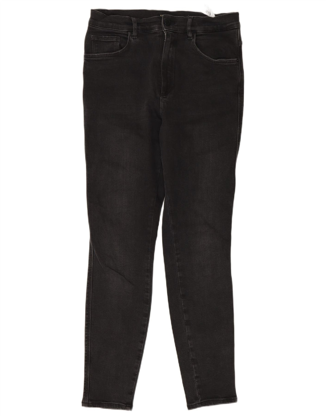 Jeans skinny feminino Massimo Dutti EU 40 médio W30 L30 algodão cinza