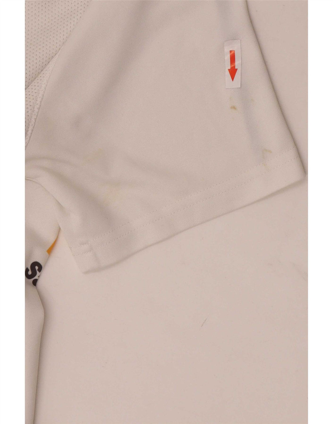 Camiseta Nike masculina gráfica Top médio branco poliéster esportivo
