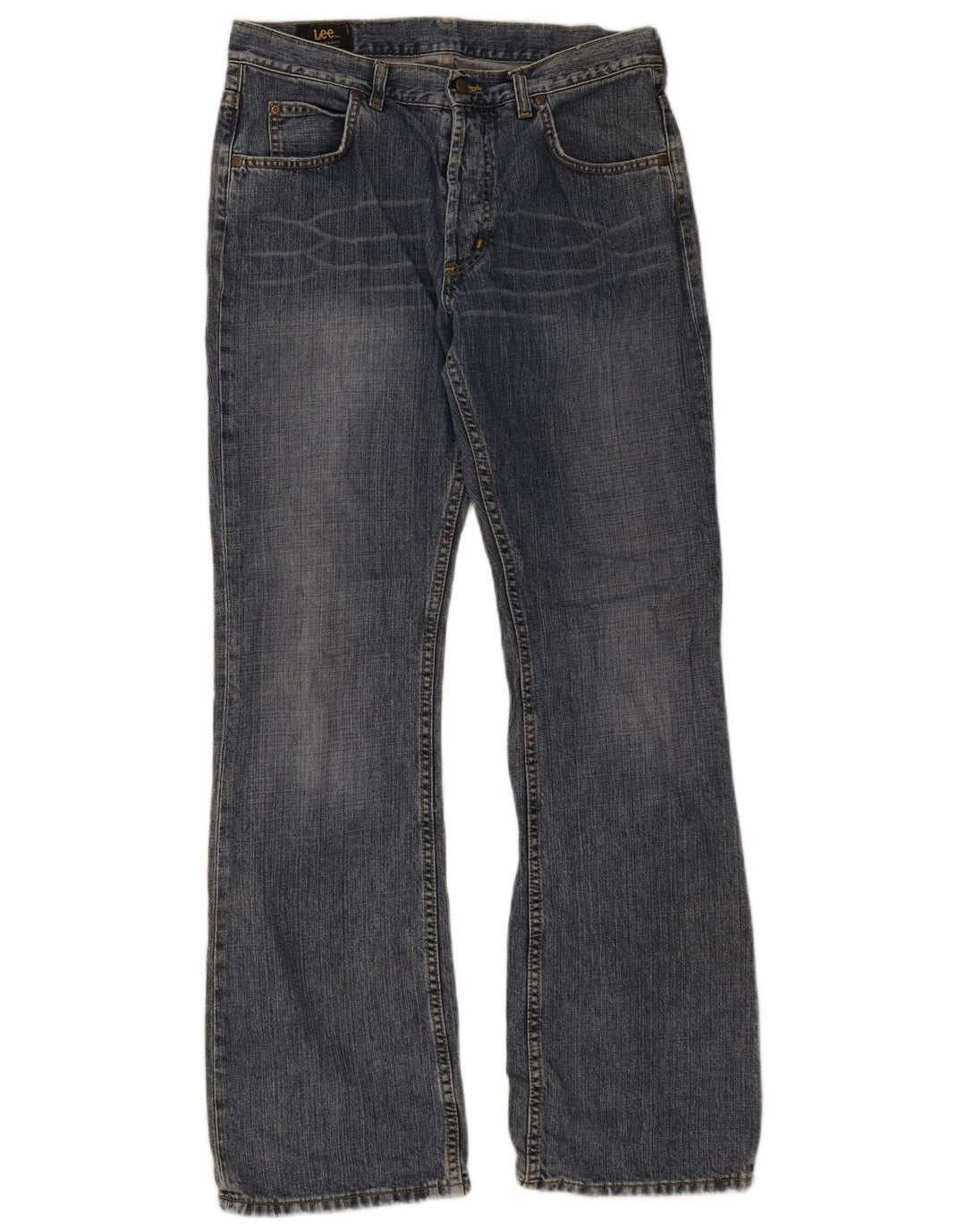 Lee Mens Denver Bootcut Jeans W34 L34 Azul Marinho Algodão
