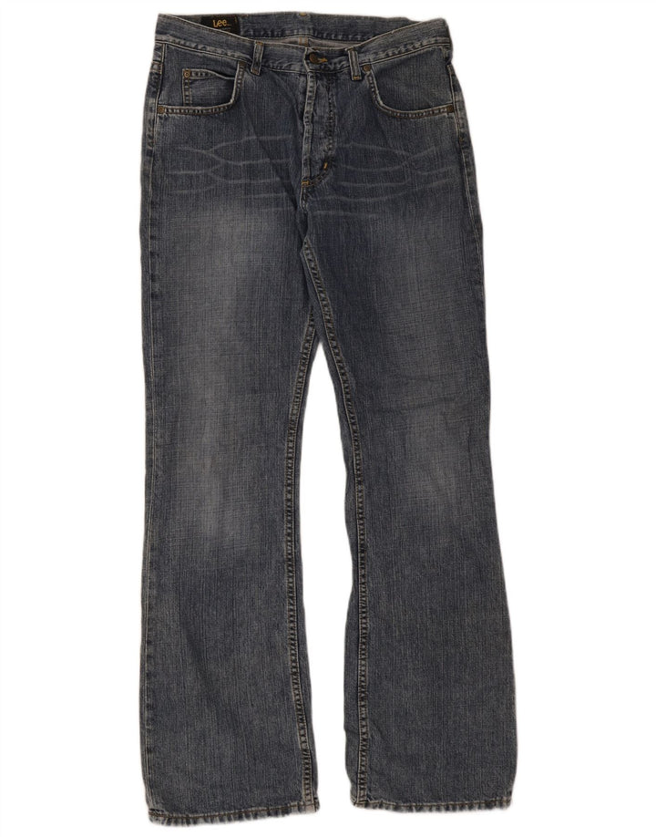 Lee Mens Denver Bootcut Jeans W34 L34 Azul Marinho Algodão