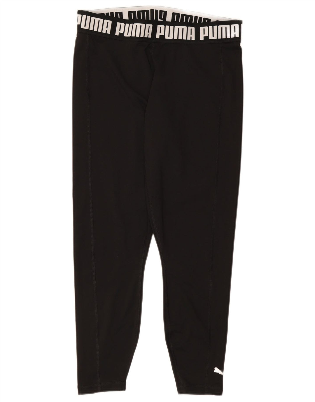 Leggings Puma Feminino Graphic Crop UK 14 Grande Preto