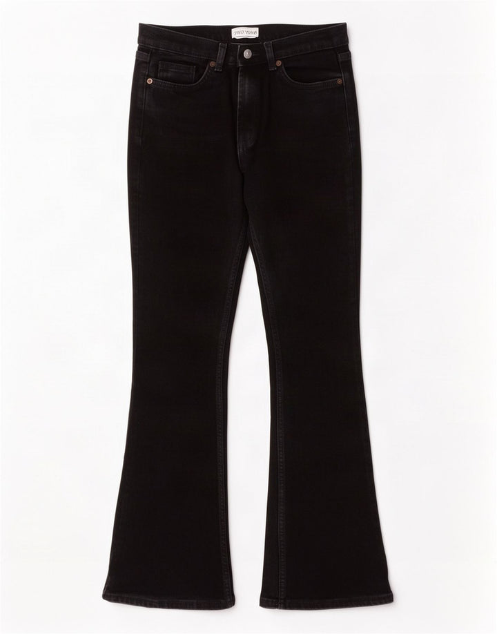 Zara Jeans feminino queimado EU 34 2XS W24 L32 preto