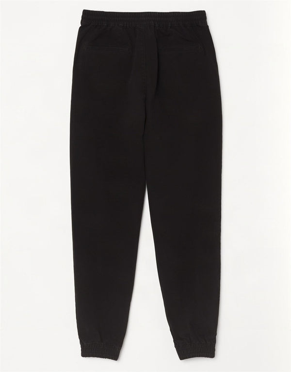 Champion masculino joggers calças casuais grandes W34 L29 algodão preto