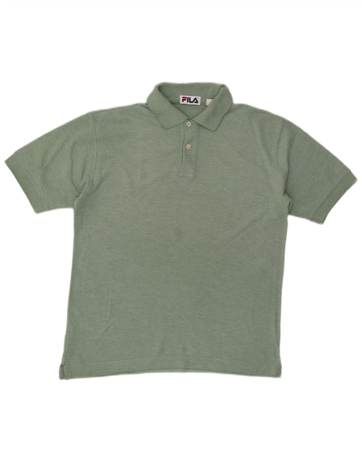 Camisa polo masculina FILA verde médio