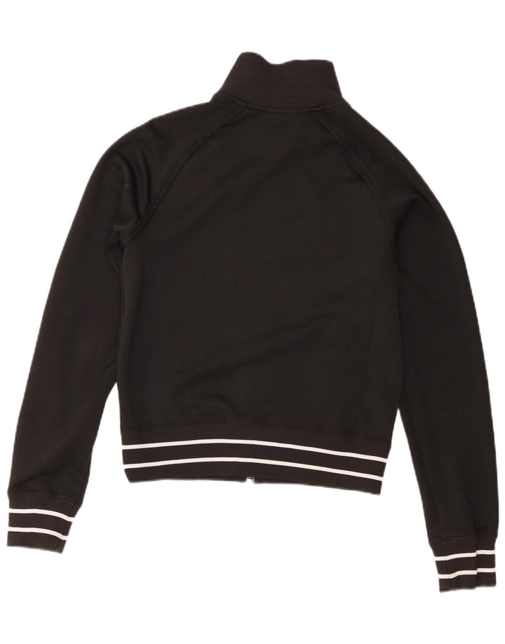 The North Face Womens Tracksuit Top Jacket UK 8 Pequeno Poliéster Preto