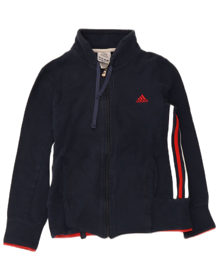 Jaqueta Adidas Meninos Regular Fit Treino 9-10 Anos Pequeno Azul Marinho