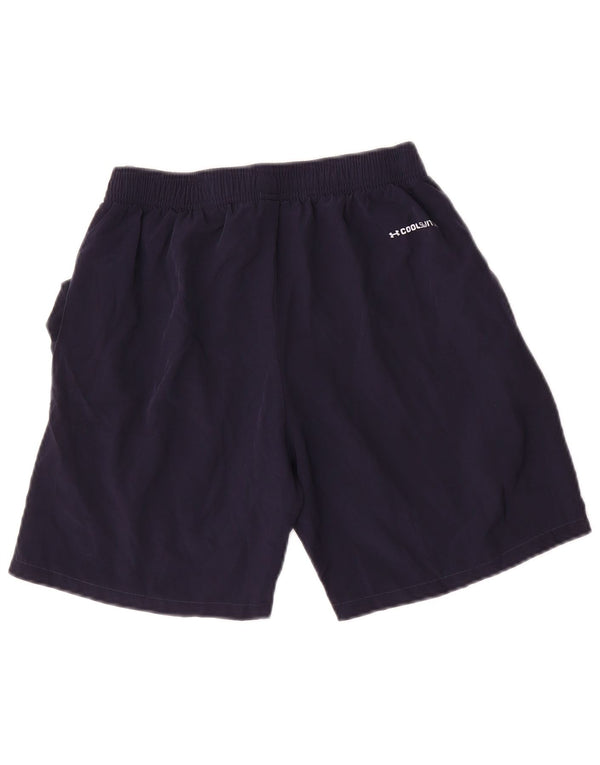 Shorts esportivos masculinos Under Armour médio azul marinho