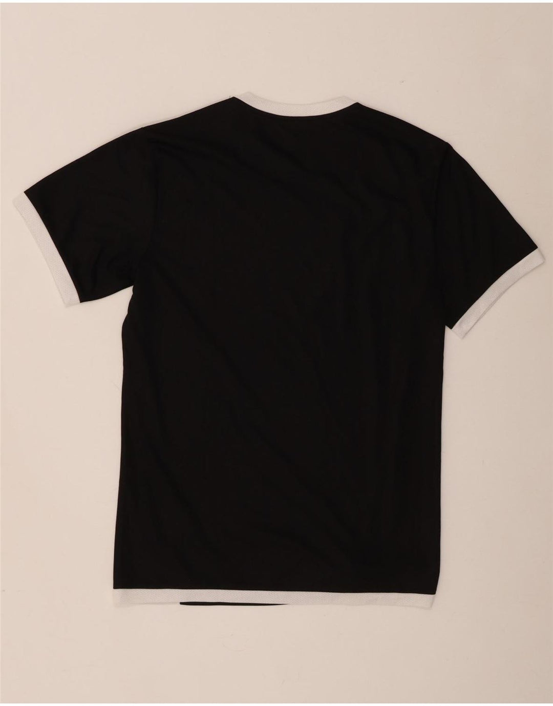 Camiseta masculina Puma pequena preta colorblock poliéster