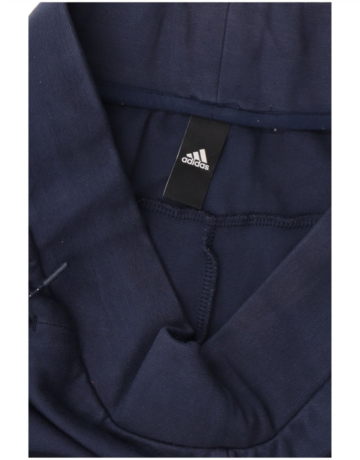 Calça de treino feminina Adidas UK 14 grande azul marinho