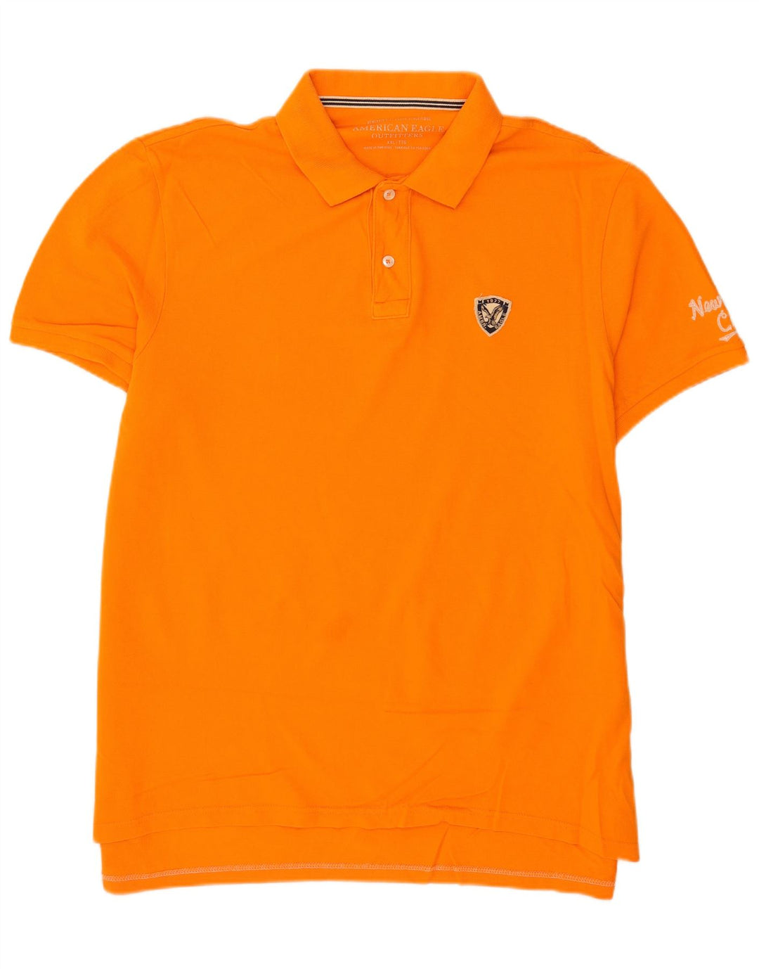 Camisa polo masculina American Eagle 2XL algodão laranja
