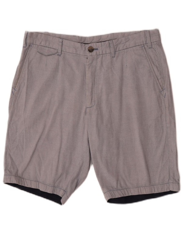 Massimo Dutti Mens Chino Shorts EU 44 Grande W34 Azul