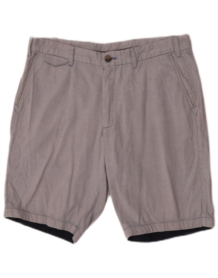 Massimo Dutti Mens Chino Shorts EU 44 Grande W34 Azul