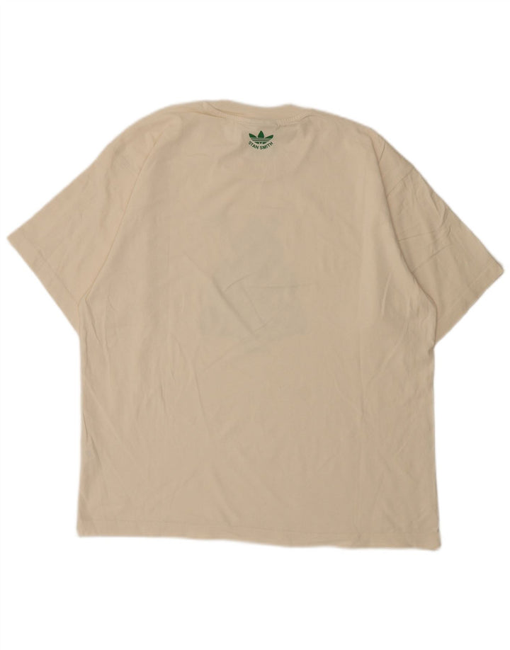 Camiseta Adidas Masculina Graphic Top Médio Branco