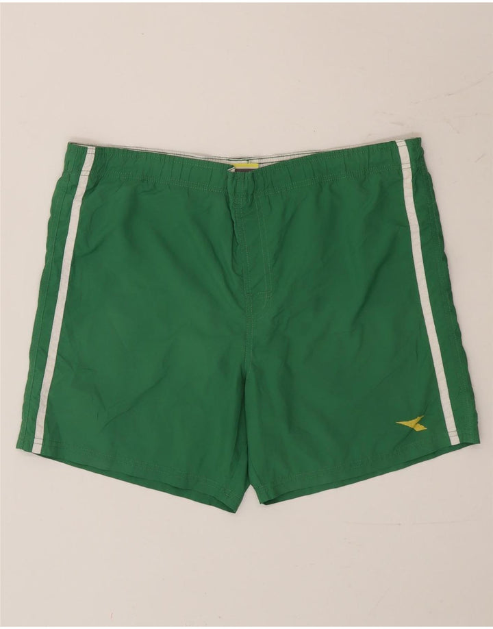 Shorts de natação masculino Diadora 2XL poliéster verde