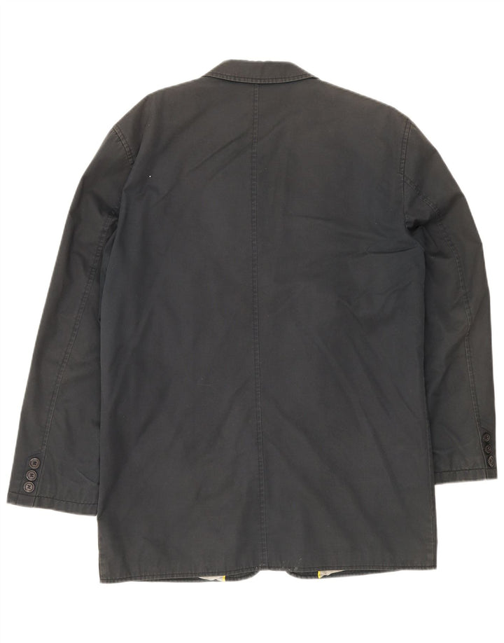 Jaqueta blazer masculina Camel Active com 3 botões IT 50 algodão cinza grande