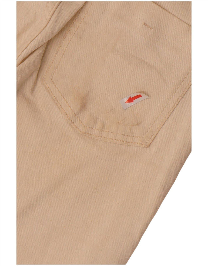 Calça jeans feminina Zara Bootcut EU 38 pequena W28 L32 branco