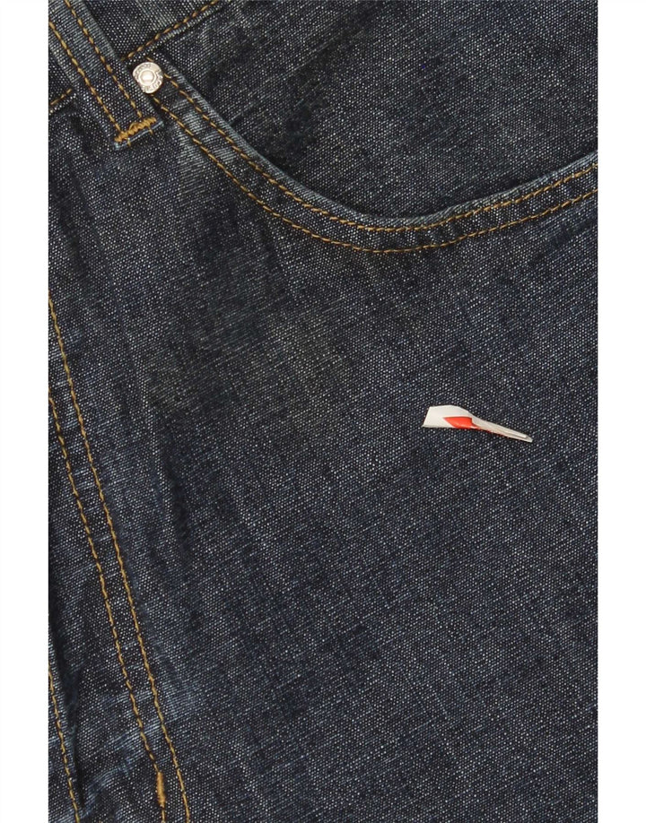 Jeans retos masculinos Lacoste tamanho 42 médio W32 L28 algodão azul marinho
