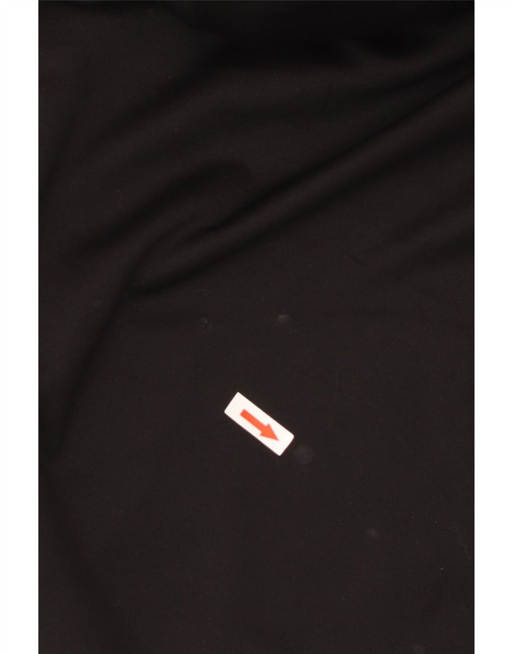 Suéter com capuz gráfico masculino The North Face grande poliéster preto