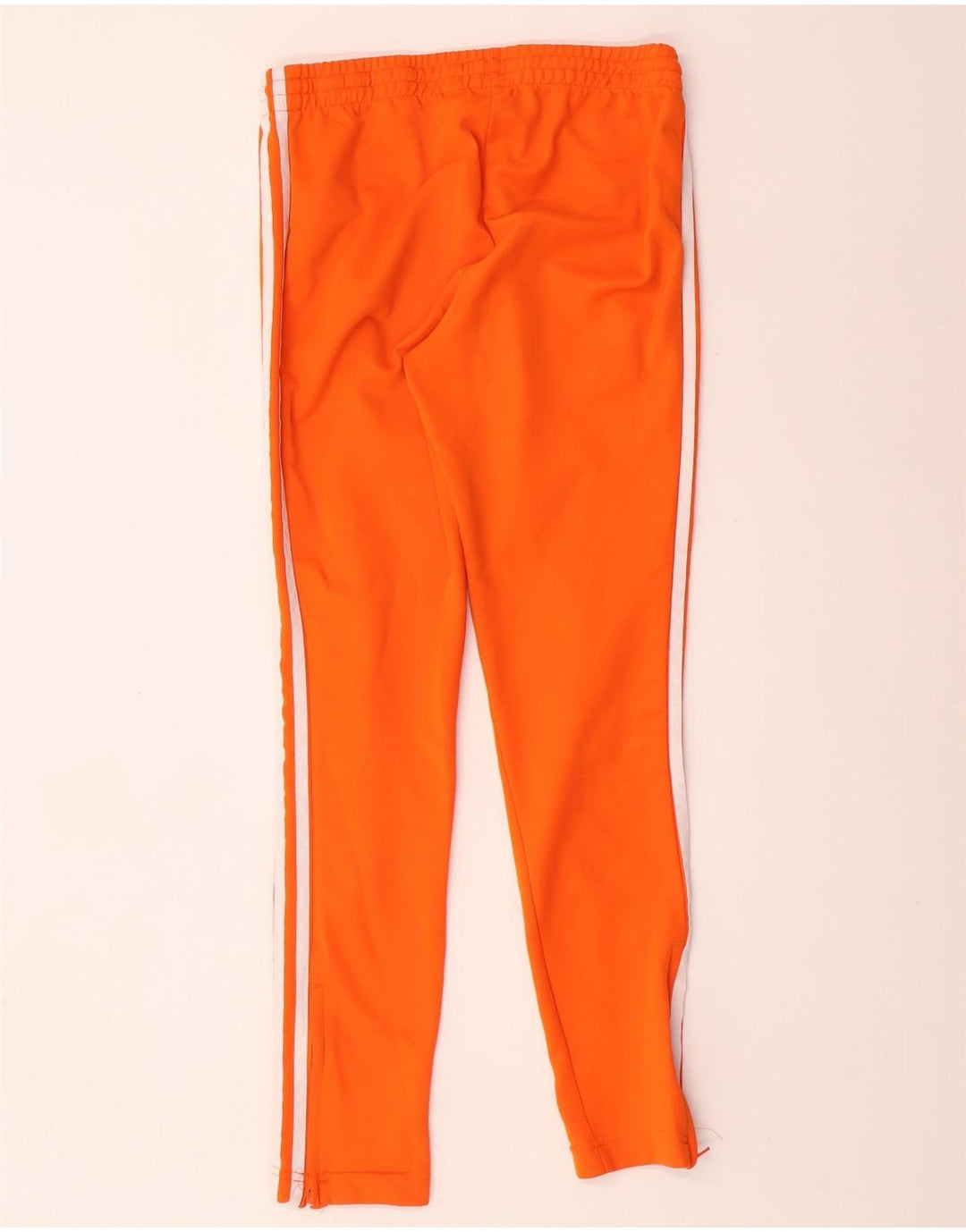 Calças de treino femininas ADIDAS UK 6 XS laranja poliéster