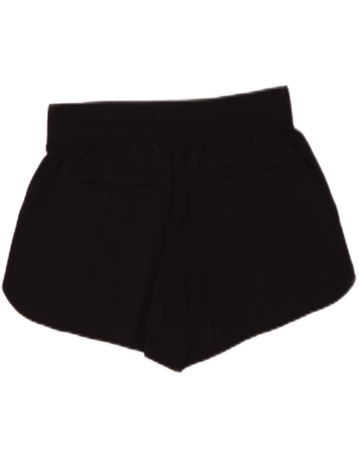 Shorts esportivo feminino ATHLETA US 4 pequeno preto nylon