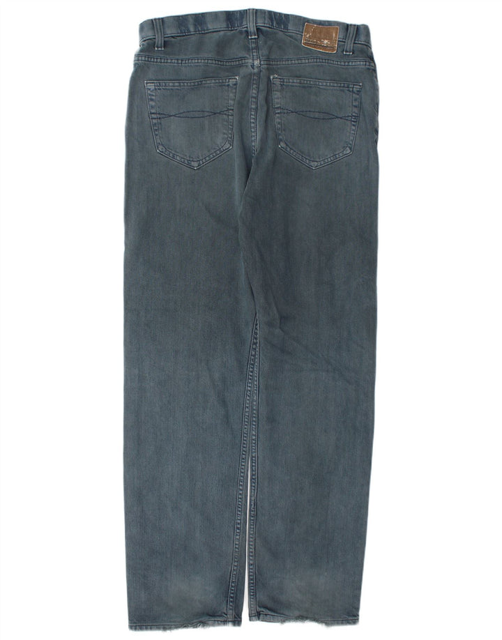 Jeans Marks & Spencer Masculino Blue Harbor Straight W34 L33 Azul Algodão