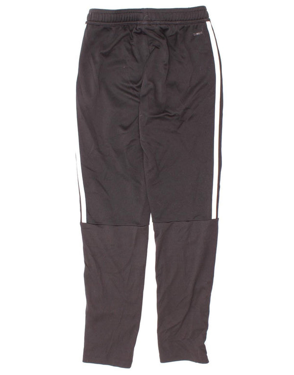 Calças de treino Adidas Boys Climalite 11-12 anos preto poliéster