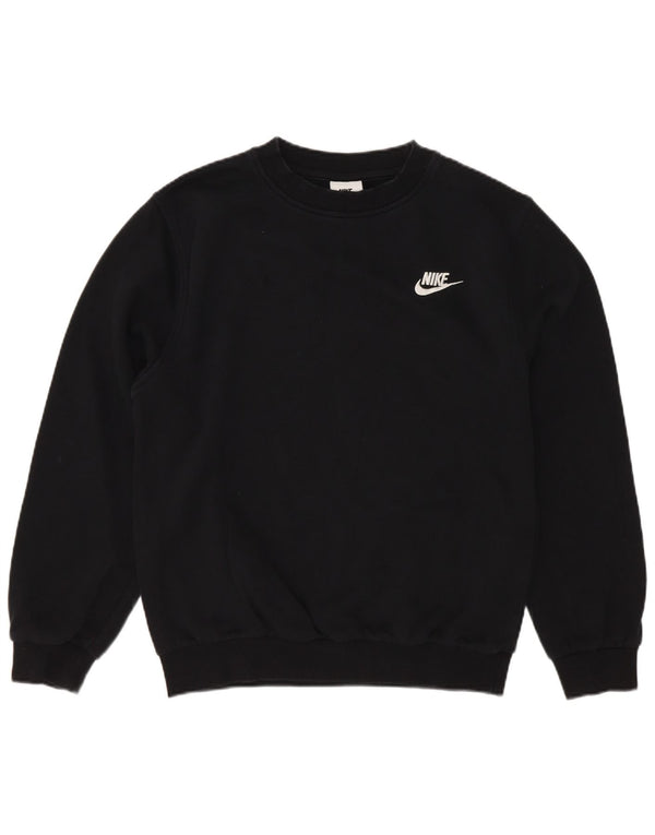 Moletom Adidas Meninos Jumper 12-13 Anos Grande Algodão Preto