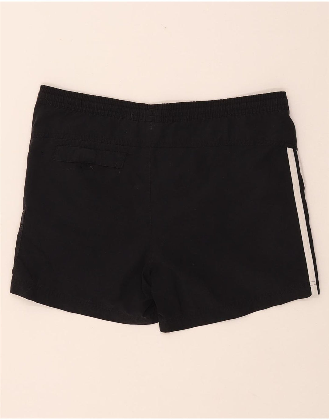 Shorts esportivos femininos ADIDAS 11-12 anos preto nylon