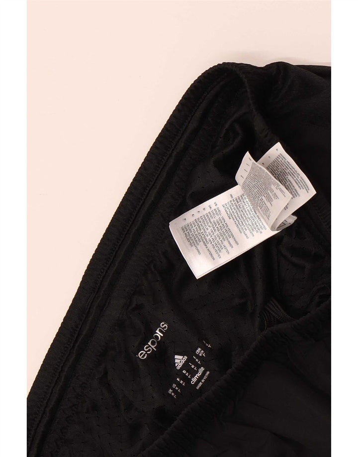 Adidas Womens Climalite Sport Shorts UK 12 Médio Preto Poliéster