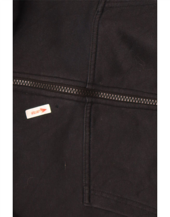 Suéter Nike masculino com capuz e zíper XL preto algodão