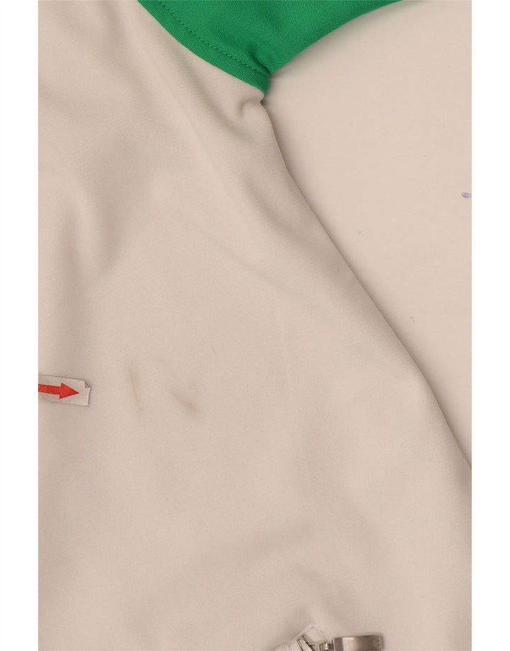 Jaqueta feminina Ellesse UK 20 2XL poliéster colorblock branco