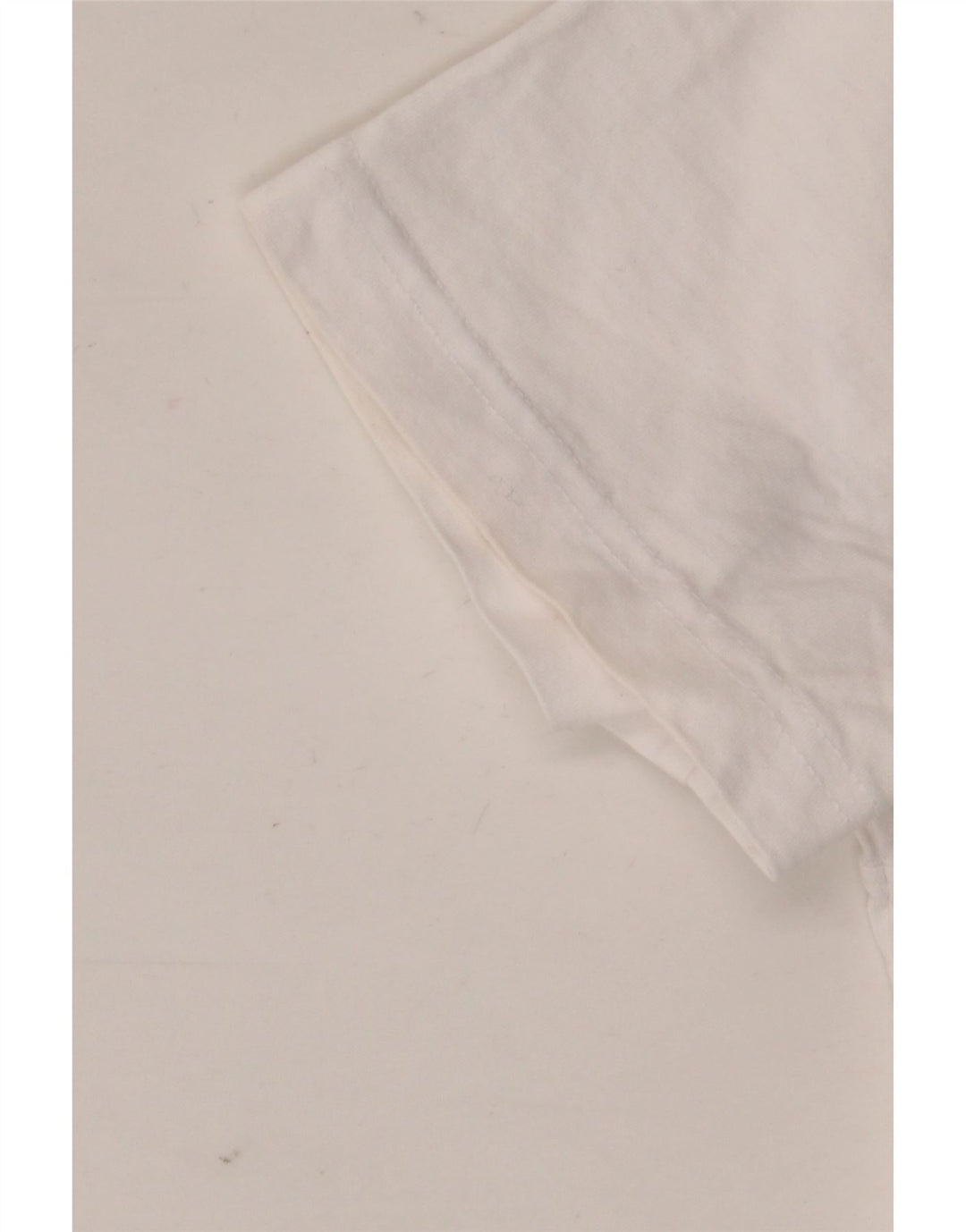Camiseta masculina Crew Clothing Top grande algodão branco