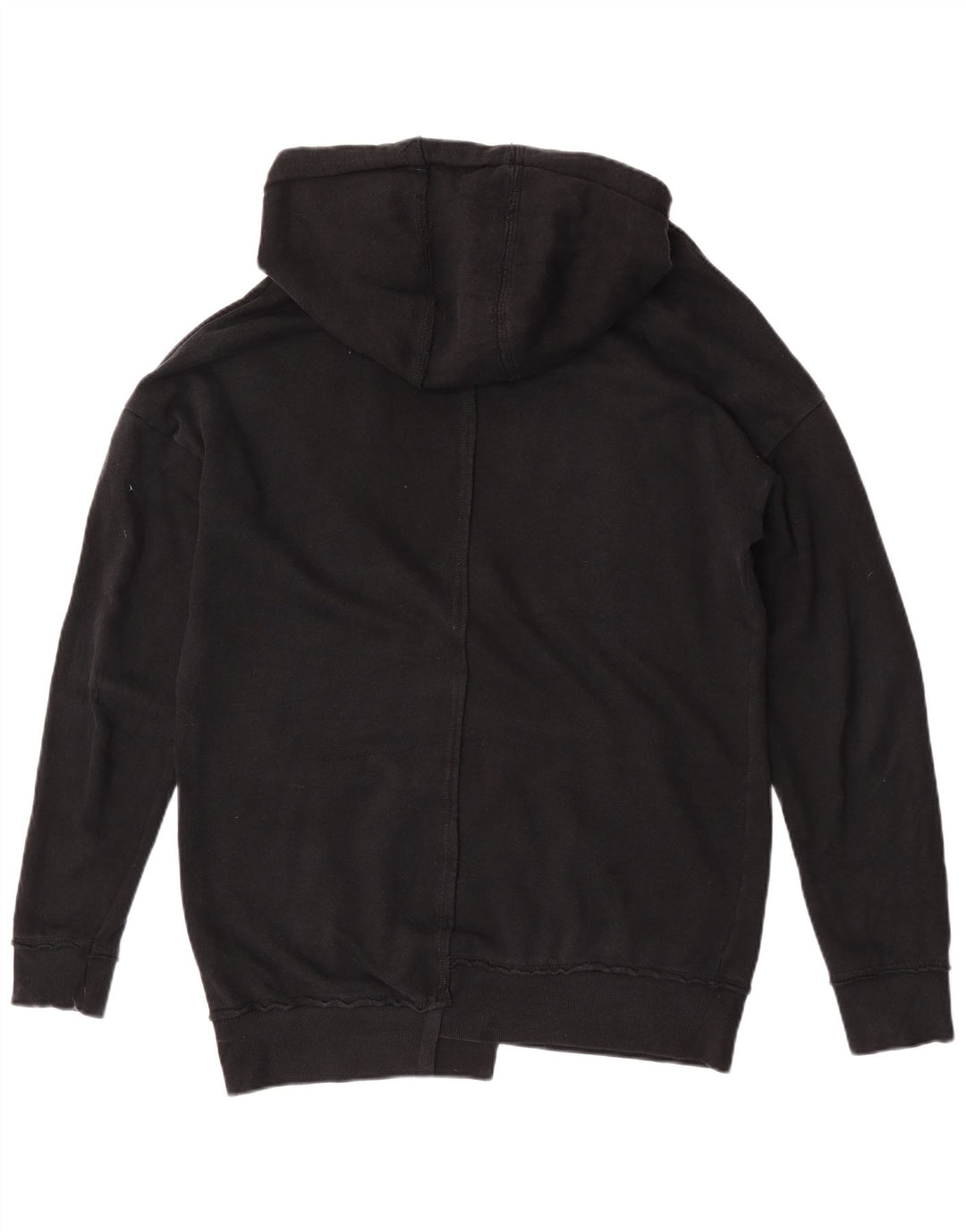 Zara moletom com capuz masculino grande algodão preto