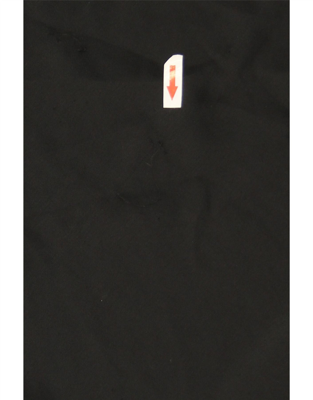 Saia feminina Marks & Spencer UK 14 grande W33 poliéster preto