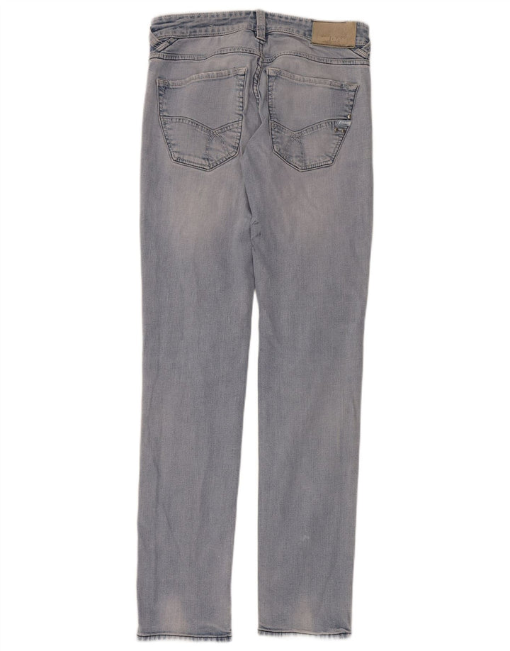 Gas Womens Slim Jeans W30 L34 Azul Algodão