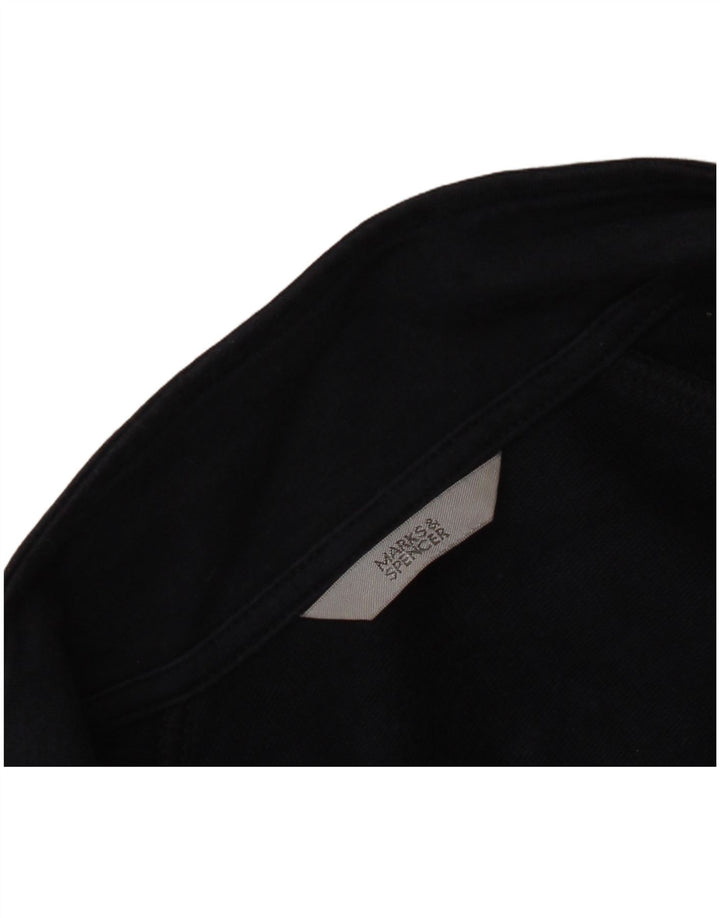 Jaqueta feminina de treino Marks & Spencer UK 20 2XL azul marinho