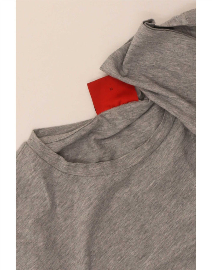Camiseta masculina Hugo Boss cinza médio
