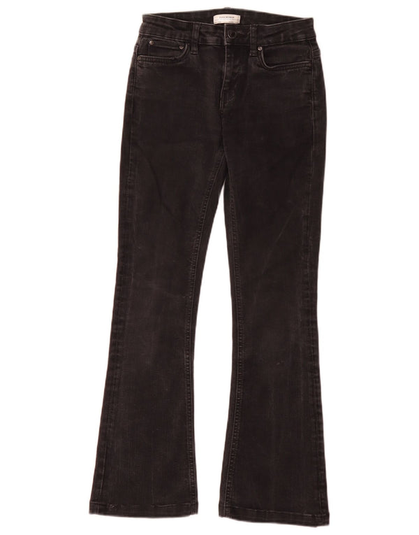 Zara Jeans feminino queimado EU 34 2XS W24 L28 preto