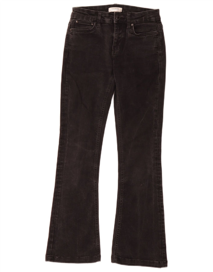 Zara Jeans feminino queimado EU 34 2XS W24 L28 preto