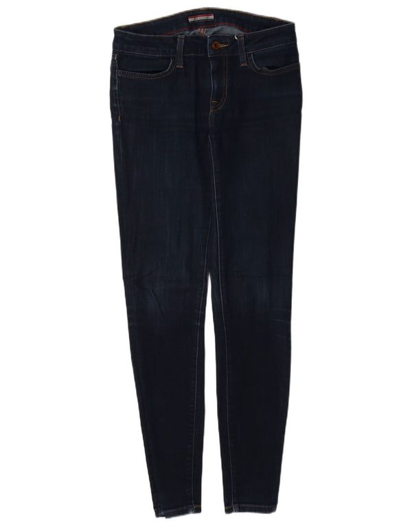 Jeans skinny feminino Tommy Hilfiger W30 L30 azul marinho algodão