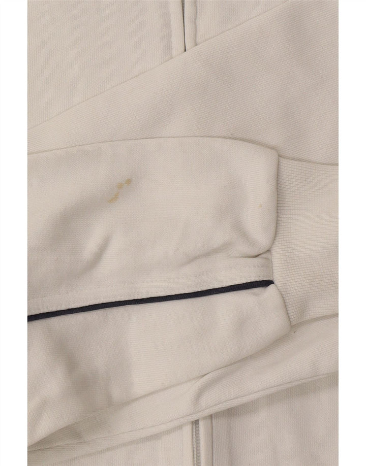 CHAMPION Jaqueta feminina de treino fácil ajuste Reino Unido 16 grande algodão branco