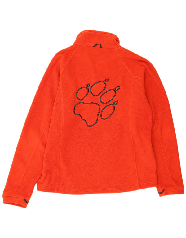 Jaqueta masculina de lã com forro gráfico Jack Wolfskin Reino Unido 42 XL poliéster vermelho