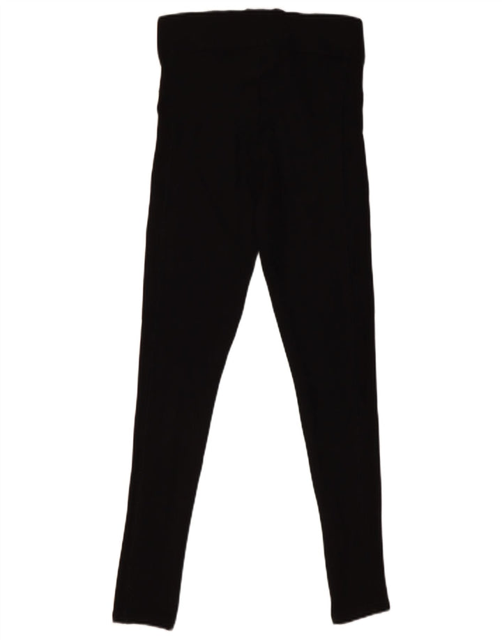 Leggings femininas Topshop Reino Unido 8 pequenas viscose preta