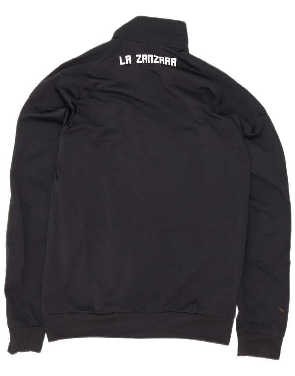 Adidas Mens Graphic Tracksuit Top Jacket Médio Preto Poliéster