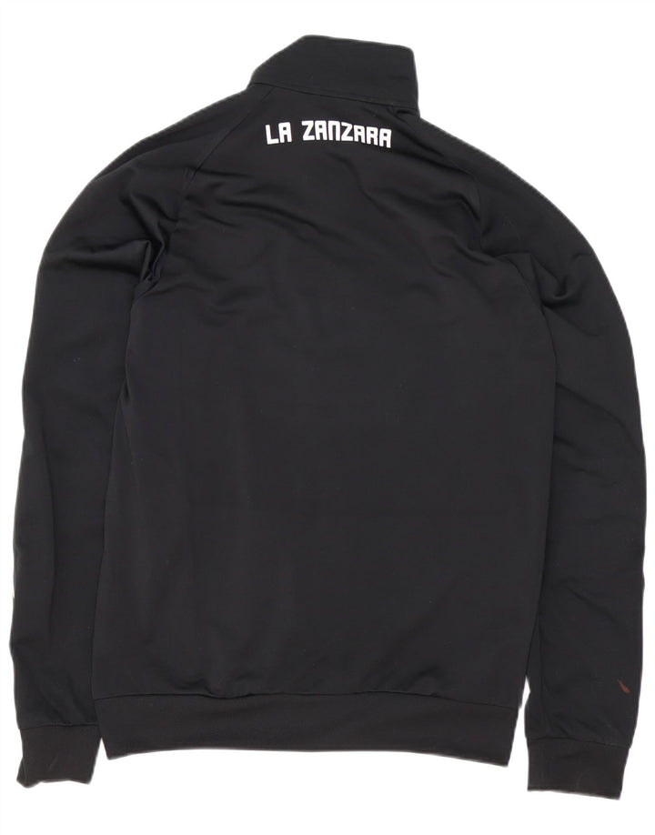 Adidas Mens Graphic Tracksuit Top Jacket Médio Preto Poliéster
