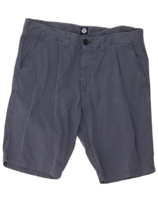 North Sails Mens Pegged Chino Shorts W36 Grande Azul Marinho